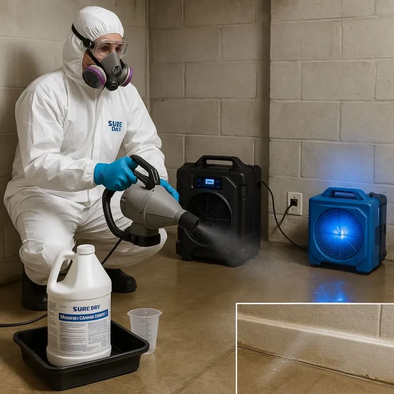 Sanitization and Odor Removal process in England, AR
