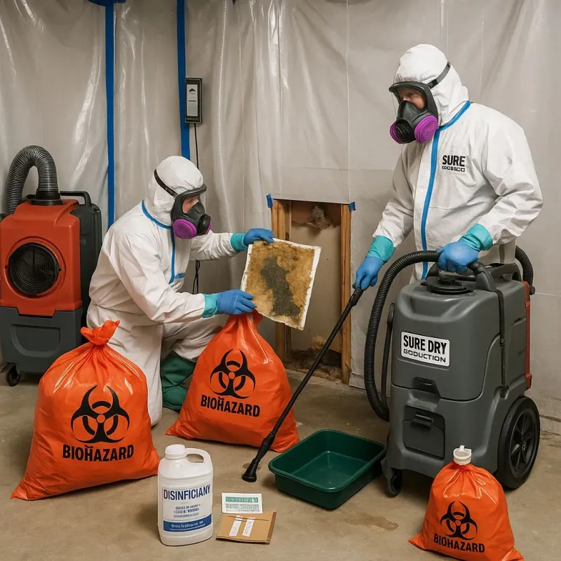 Contaminated Water Handling Protocols process in England, AR